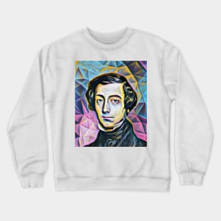 Alexis de Tocqueville Portrait | Alexis de Tocqueville Artwork 10 Crewneck Sweatshirt